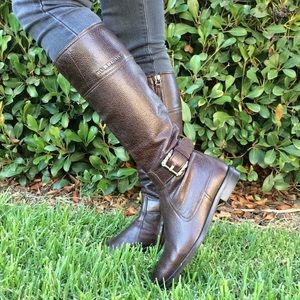 Authentic Burberry Leather Boots